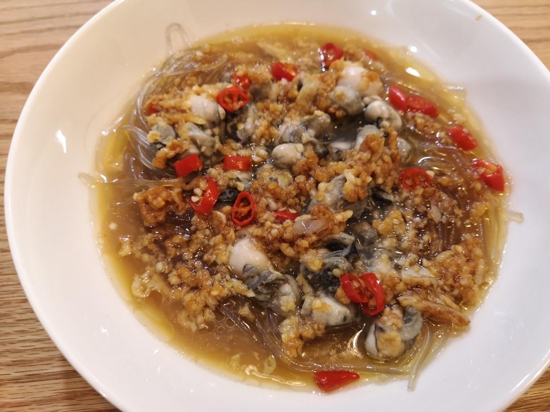 蒜蓉粉丝蒸蚝仔牡蛎肉