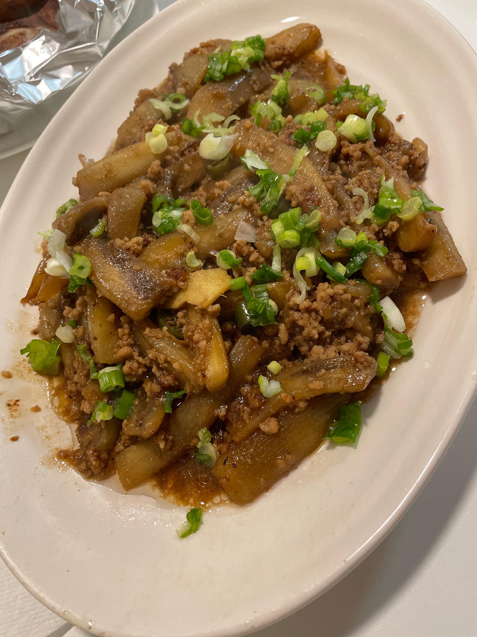 肉沫茄子（非油炸健康版）文末另附万能鱼香汁配方。