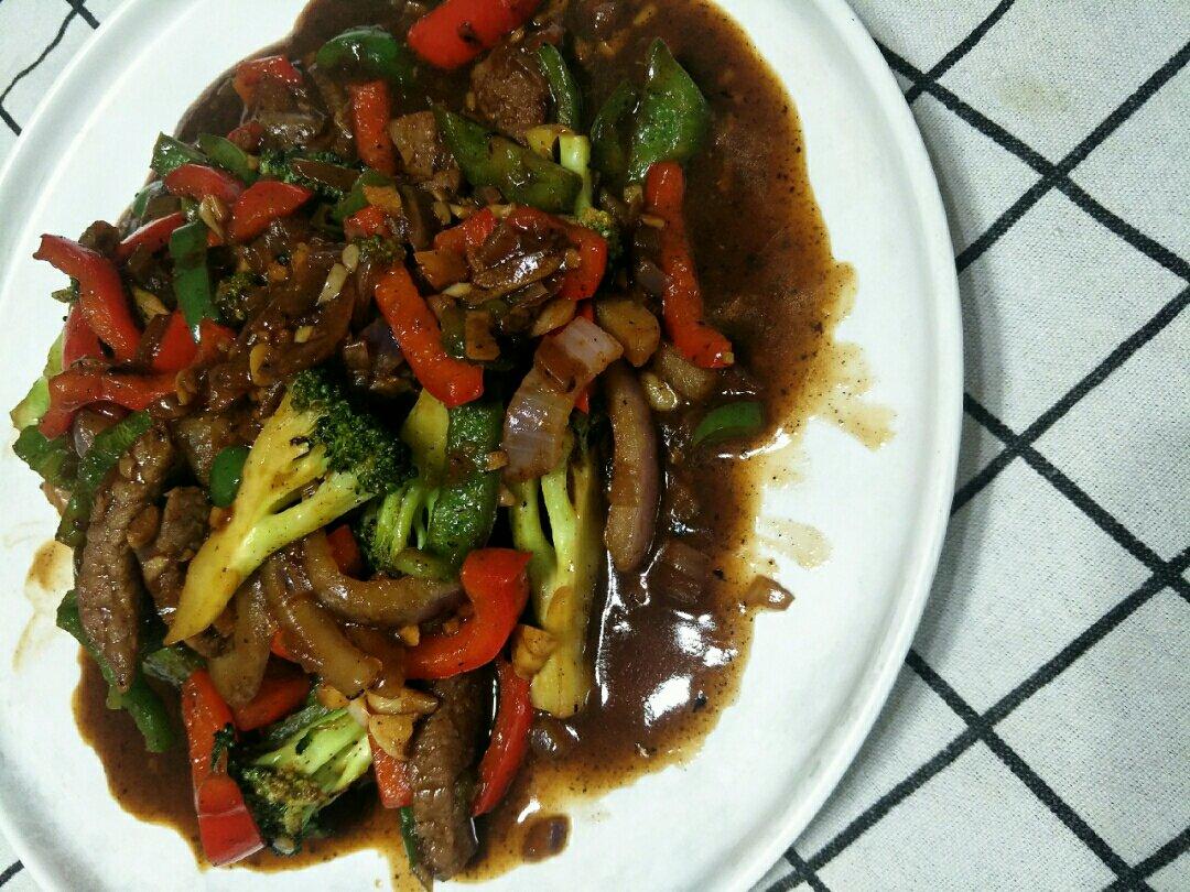 黑胡椒牛排