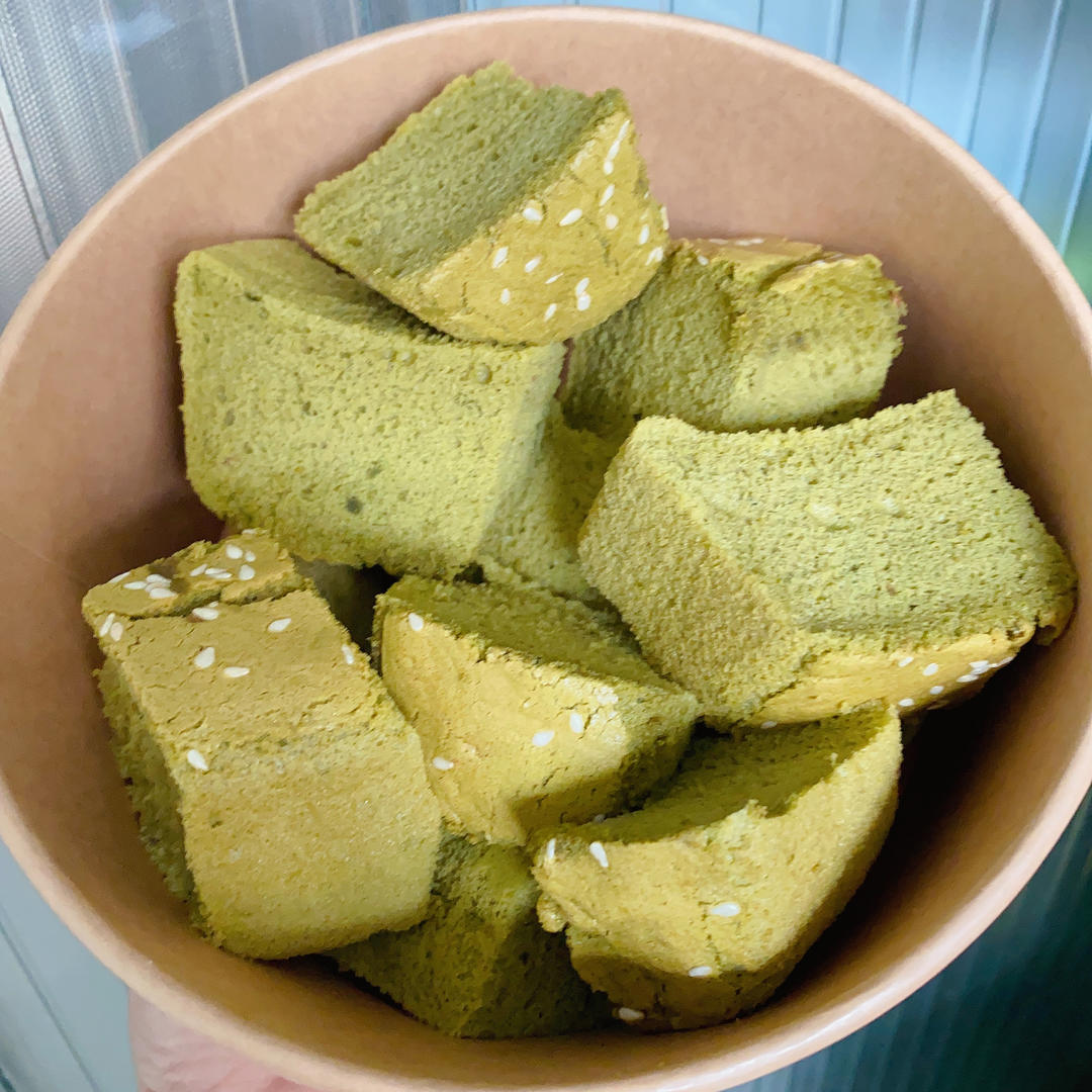 🍵清新治愈抹茶戚风——不容易消泡的秘密