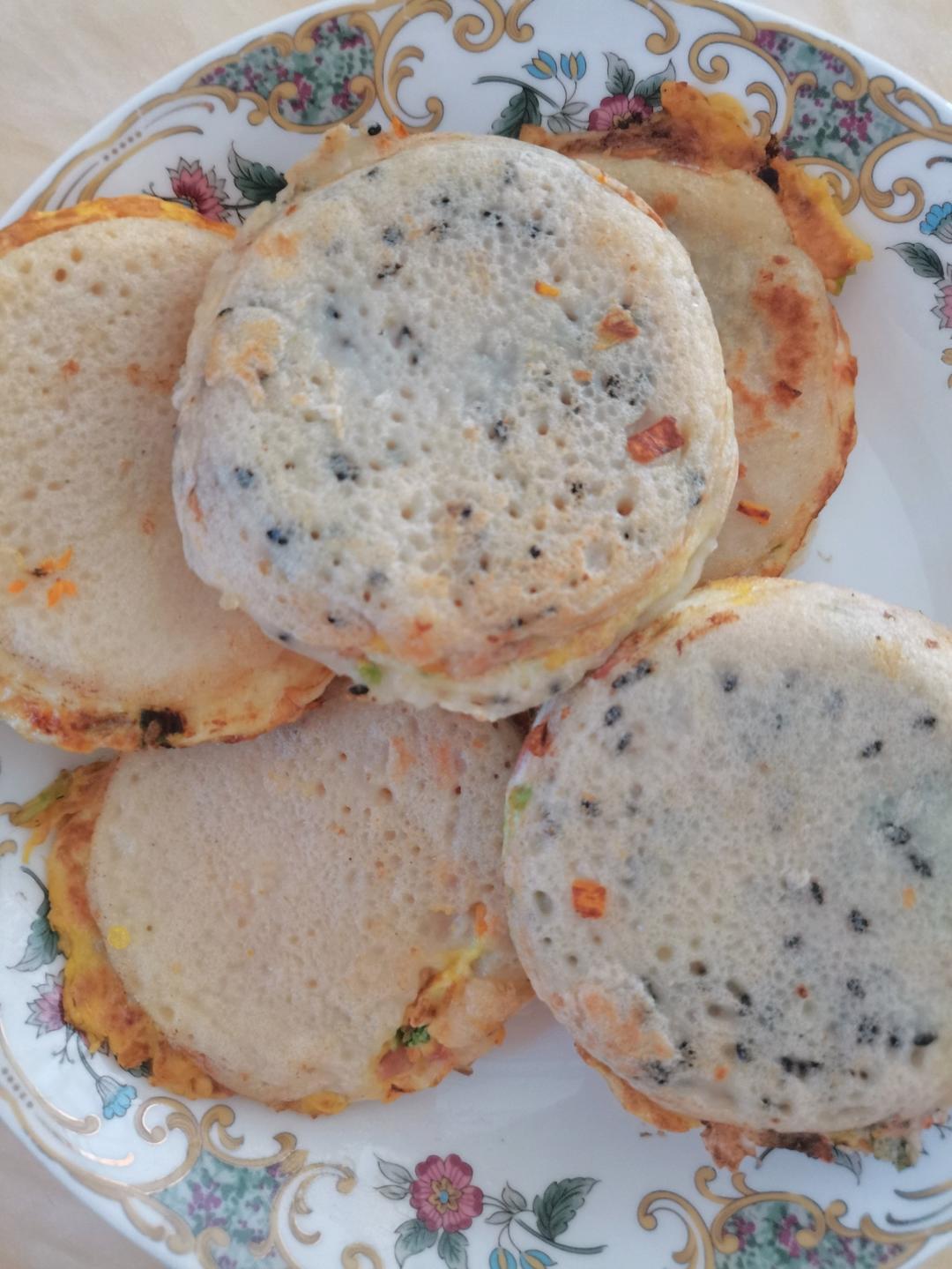鸡蛋汉堡（蛋堡）鸡蛋饼