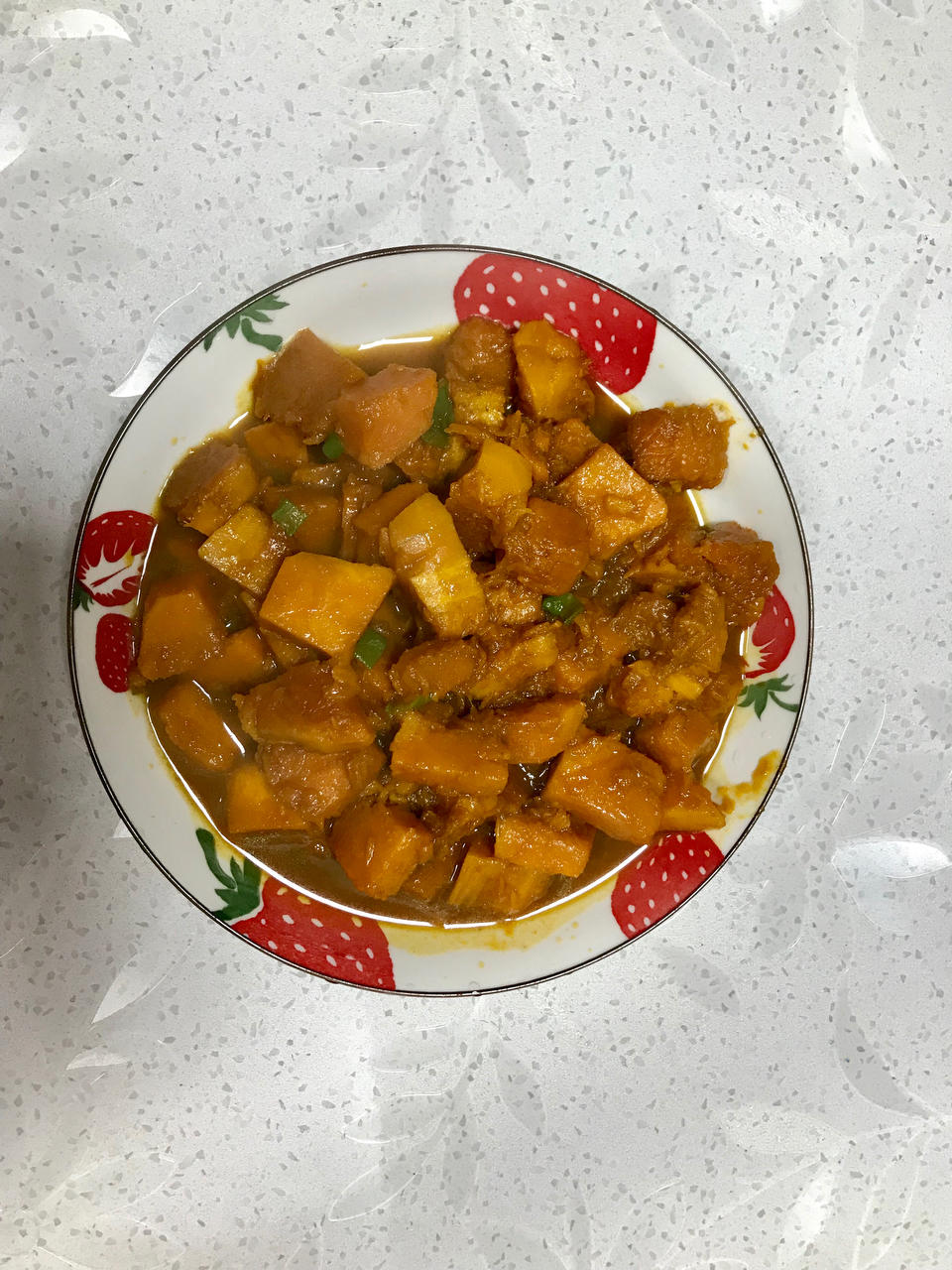 猪肉都不换的焖南瓜～吃起来糯糯甜甜咸咸的！