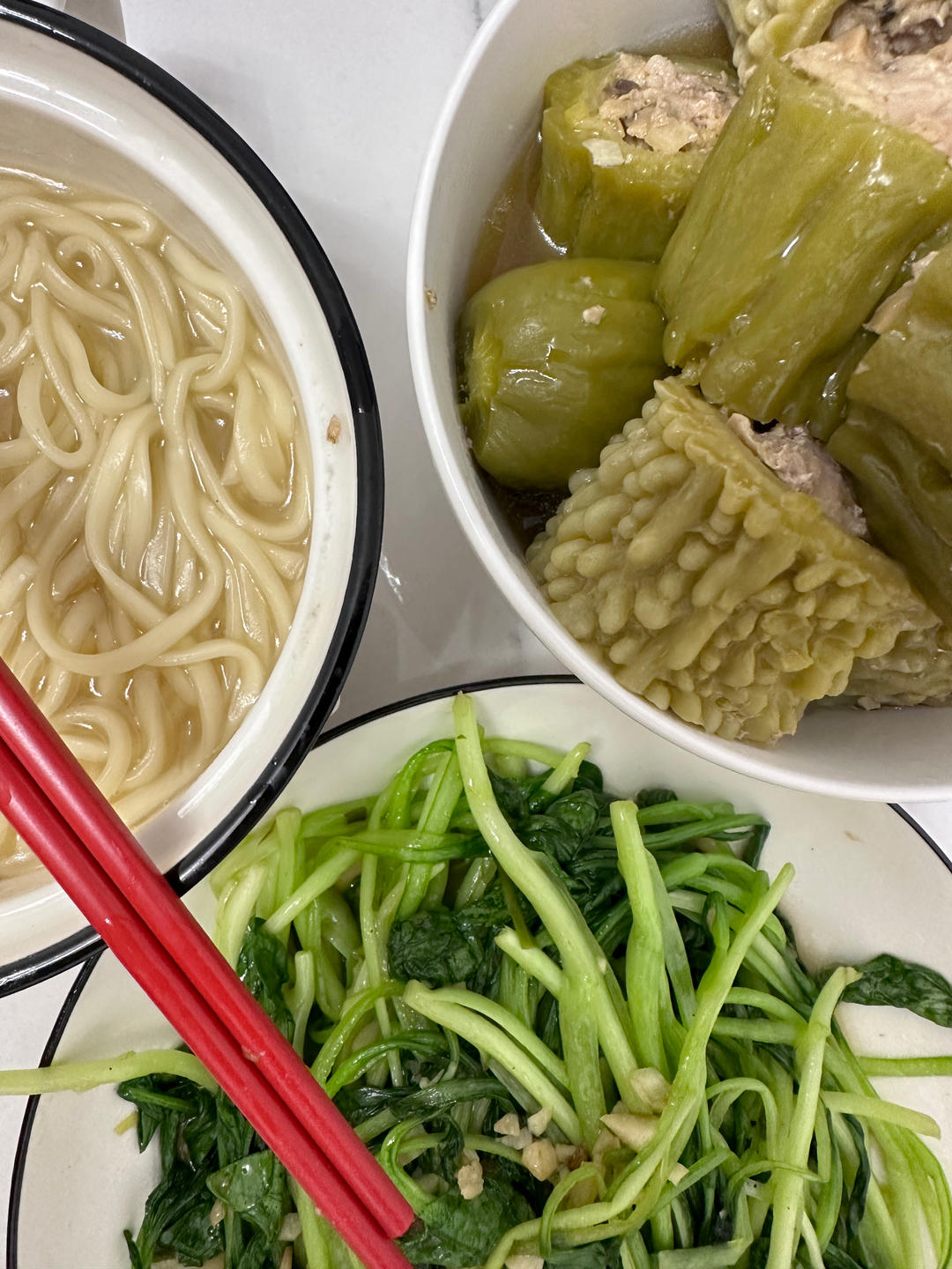 电饭煲版本酿苦瓜～零失败的做法