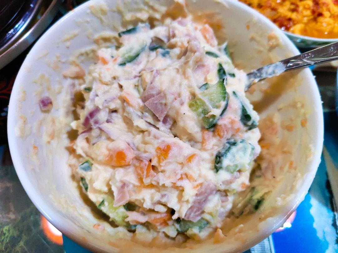 正宗的日式土豆沙拉