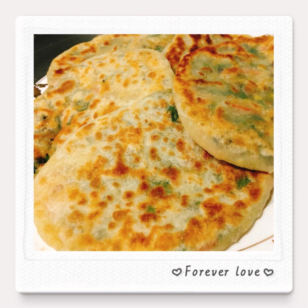 我爱小元宝做的麻城特产火烧粑馅饼