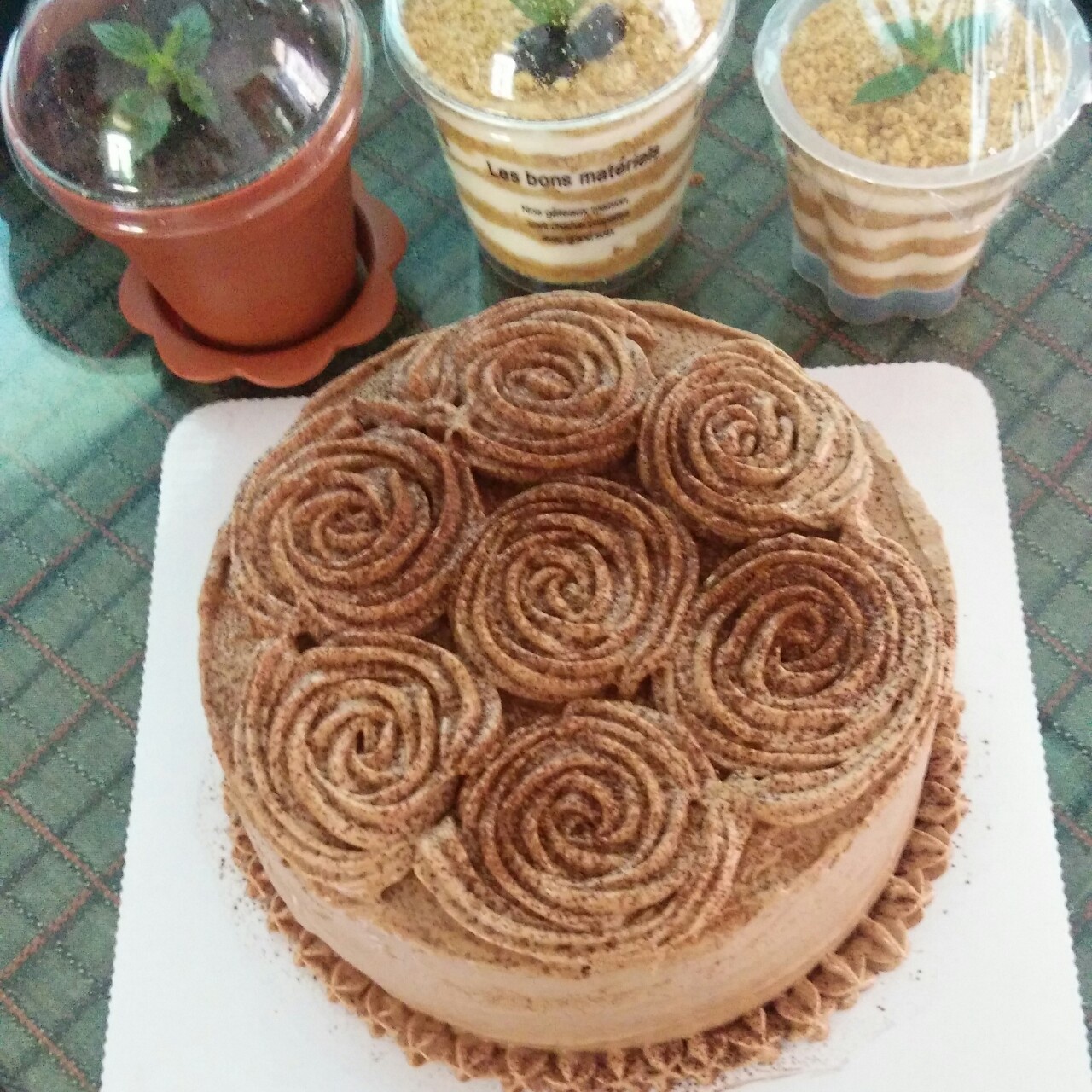 PH打发巧克力奶油