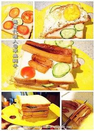 白吐司三明治的做法 步骤3