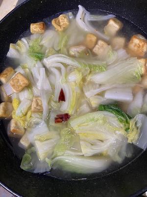 白菜炖豆腐（超简单）的做法 步骤4
