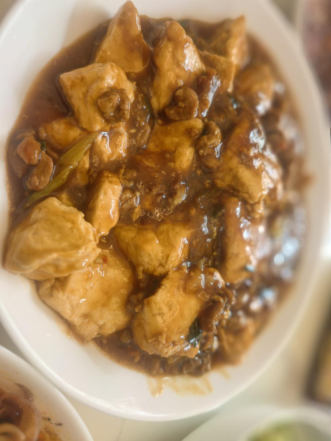 家常葱烧豆腐