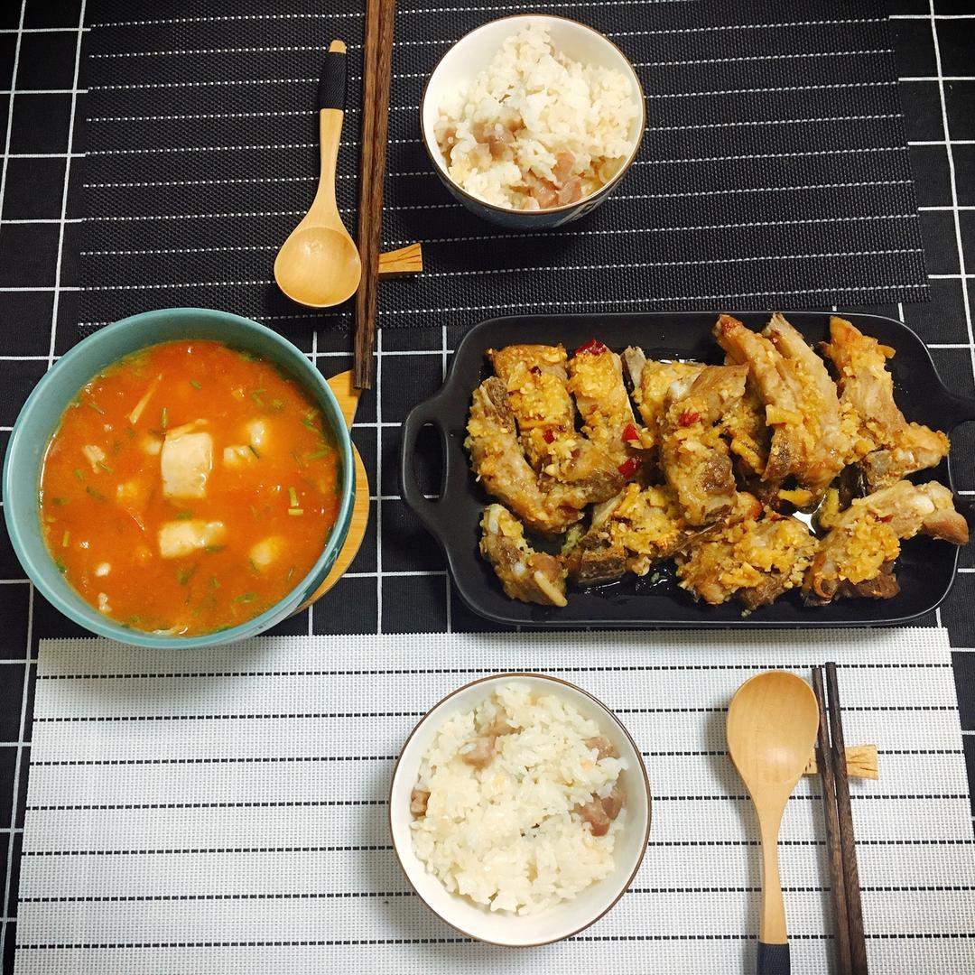 香到骨头里的蒜香排骨（烤箱）