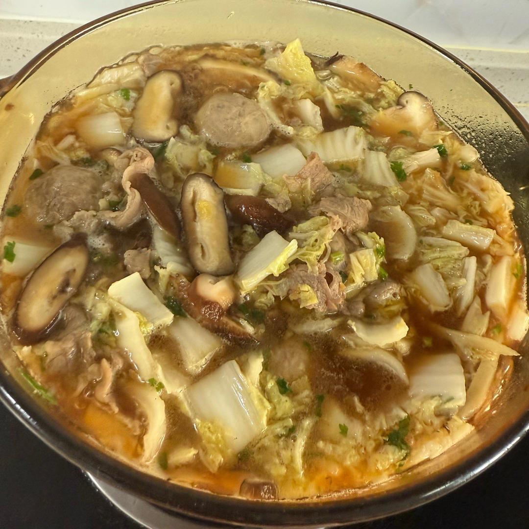 家庭简易版寿喜锅