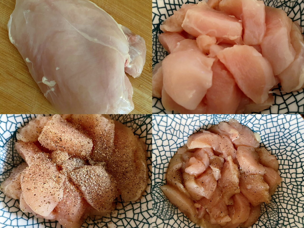 芦笋香煎鸡胸肉的做法 步骤1