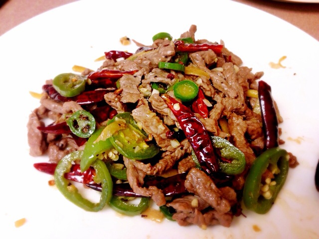 小炒牛肉