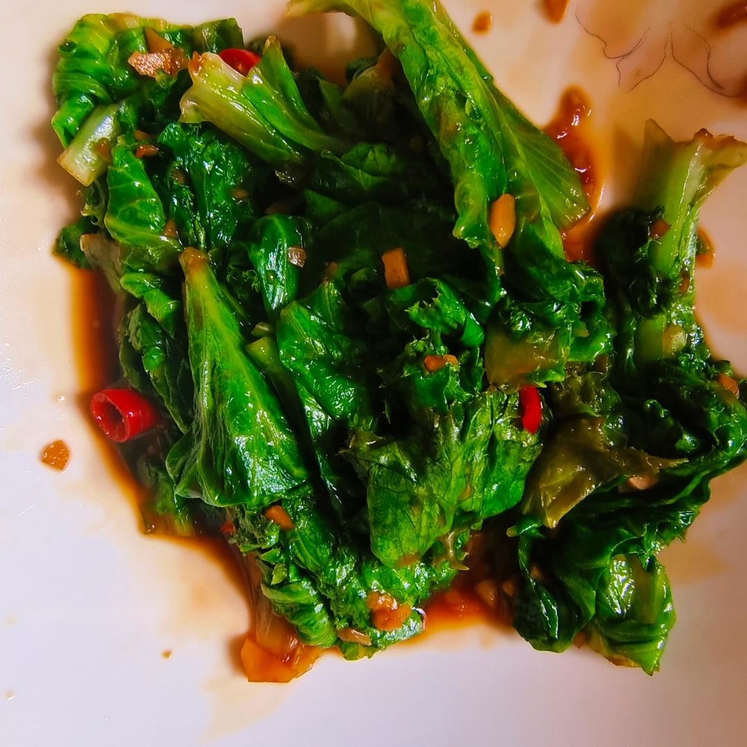 小炒生菜太好吃