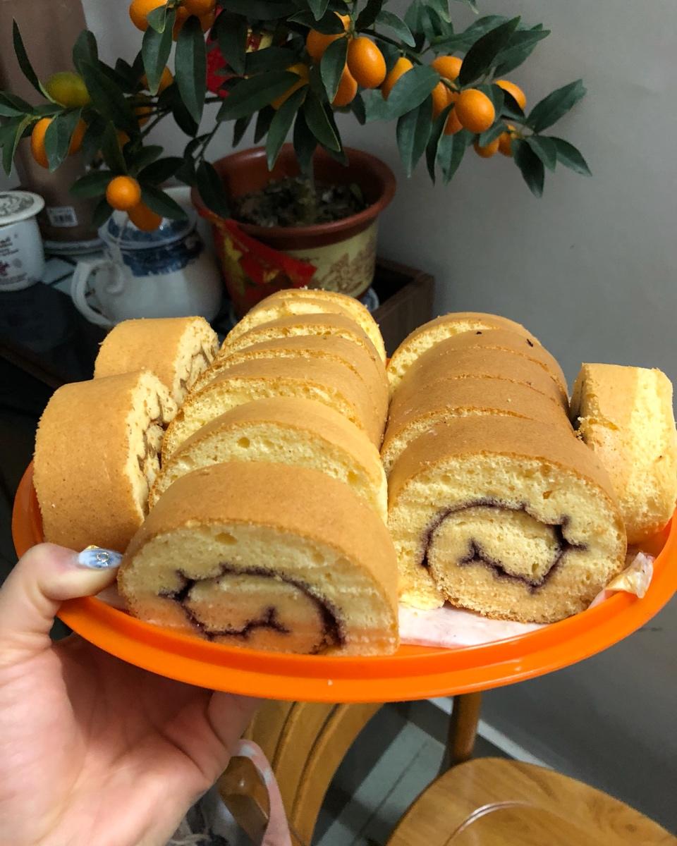 原味蛋糕卷