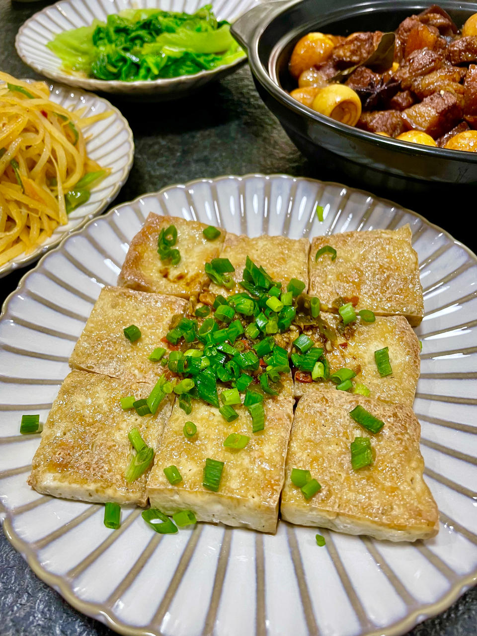 空气炸锅别闲置了❗️巨好吃～炸豆腐