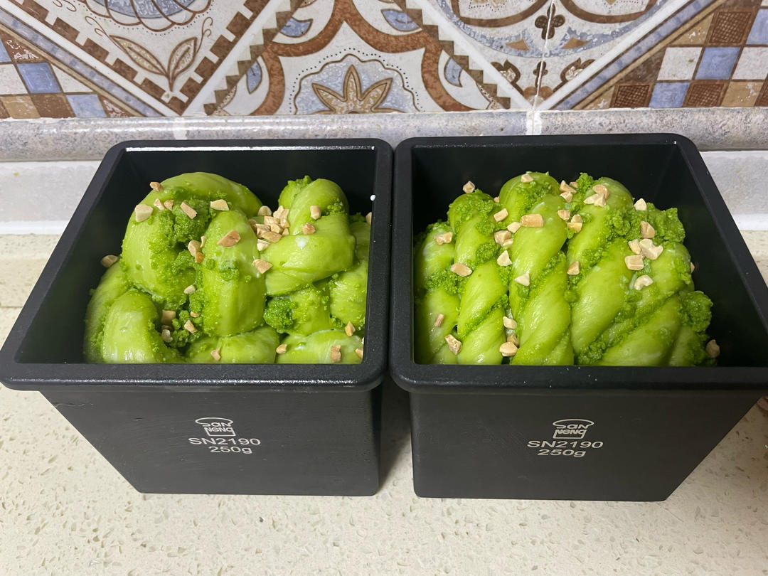 双倍浓郁超开心奶酥吐司|开心果奶酥|香爆了