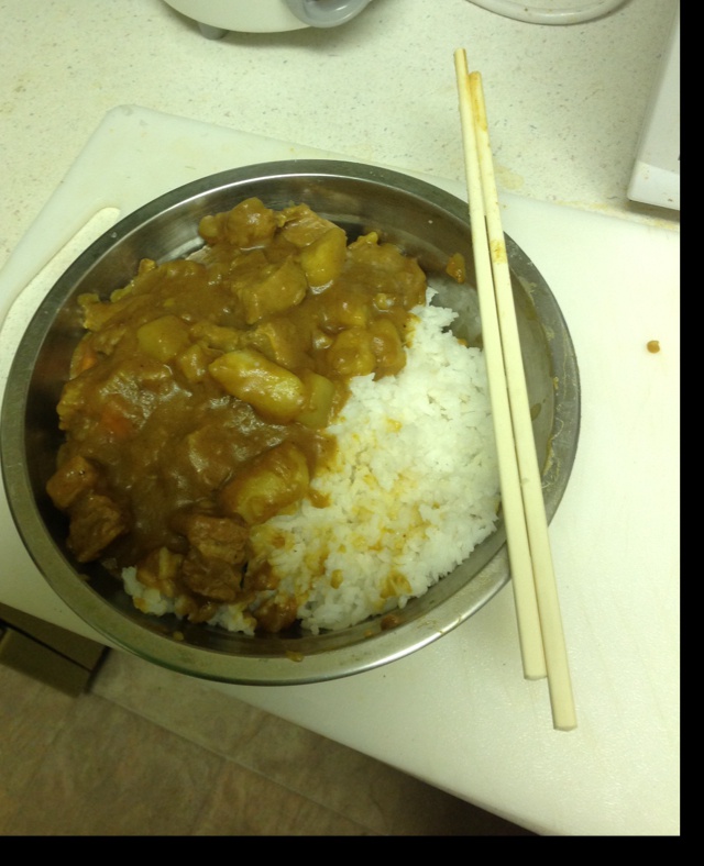 咖喱牛肉饭