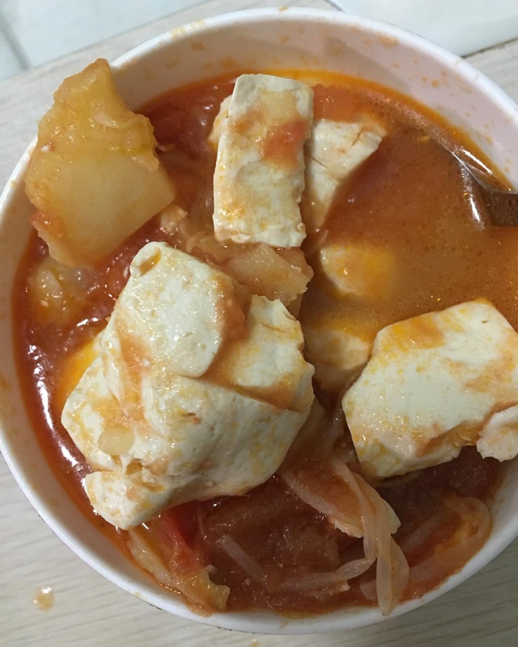 #排毒汤#西红柿豆芽汤