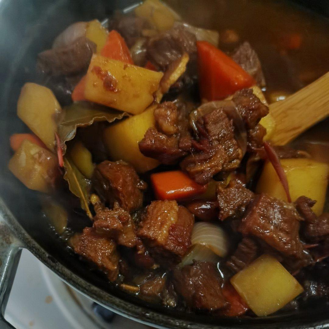 番茄土豆炖牛腩