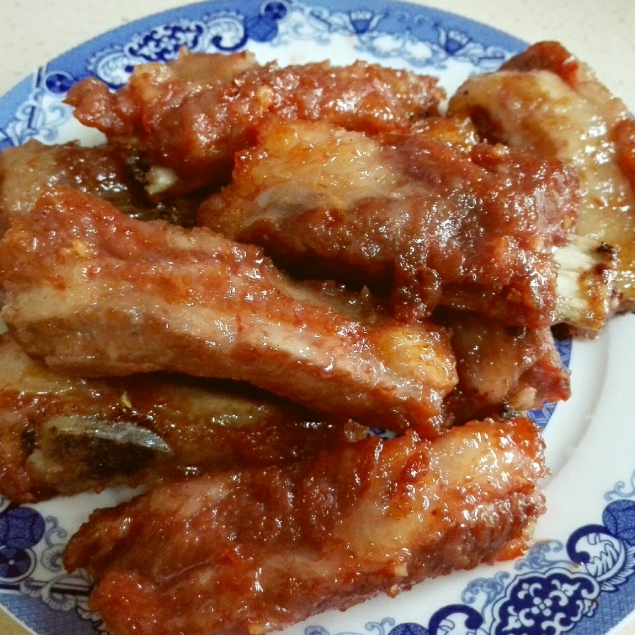 蜜汁叉烧排骨