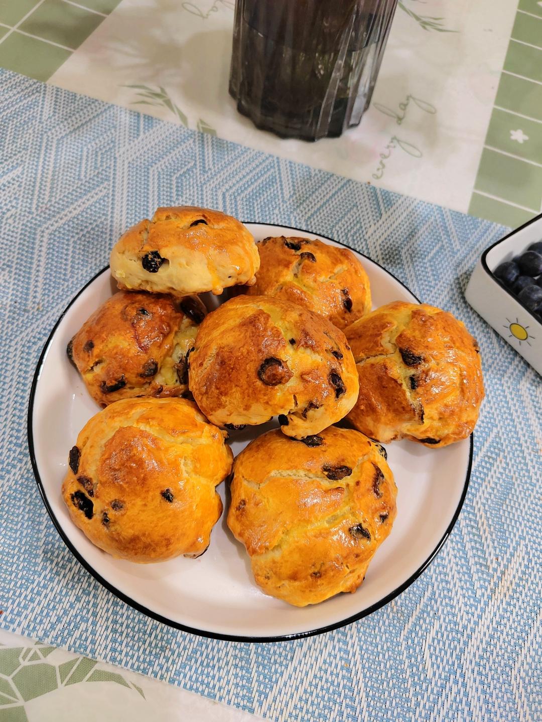 免打发❗️外酥里软蔓越莓司康，零失败巨好吃