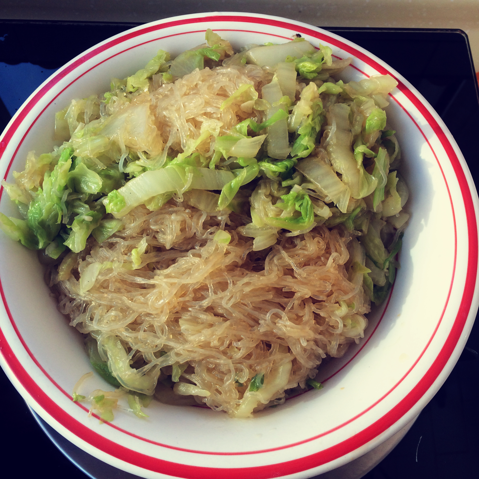 白菜炒粉丝