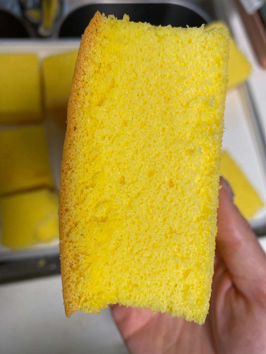 不需要水浴的古早蛋糕