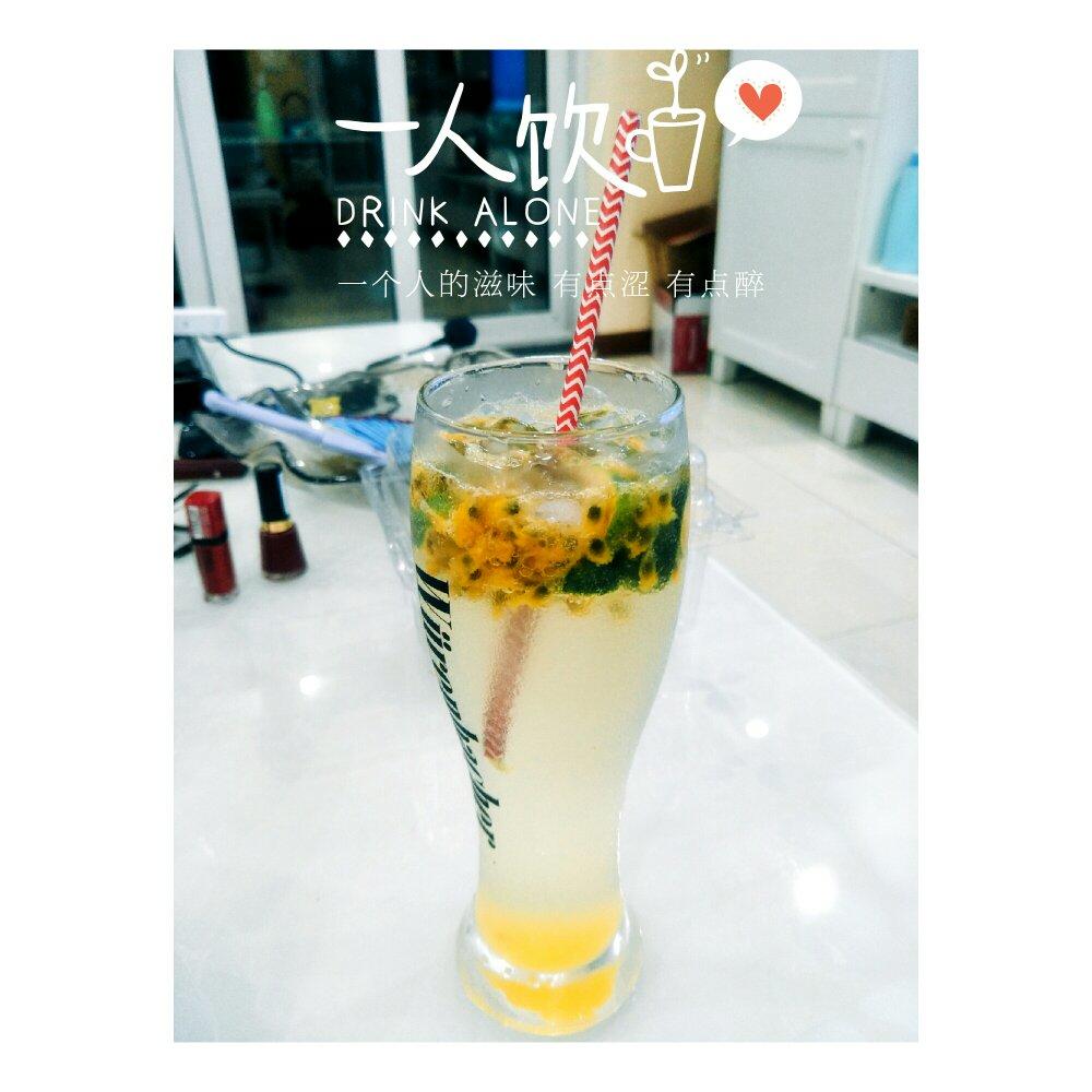 百香果水果茶
