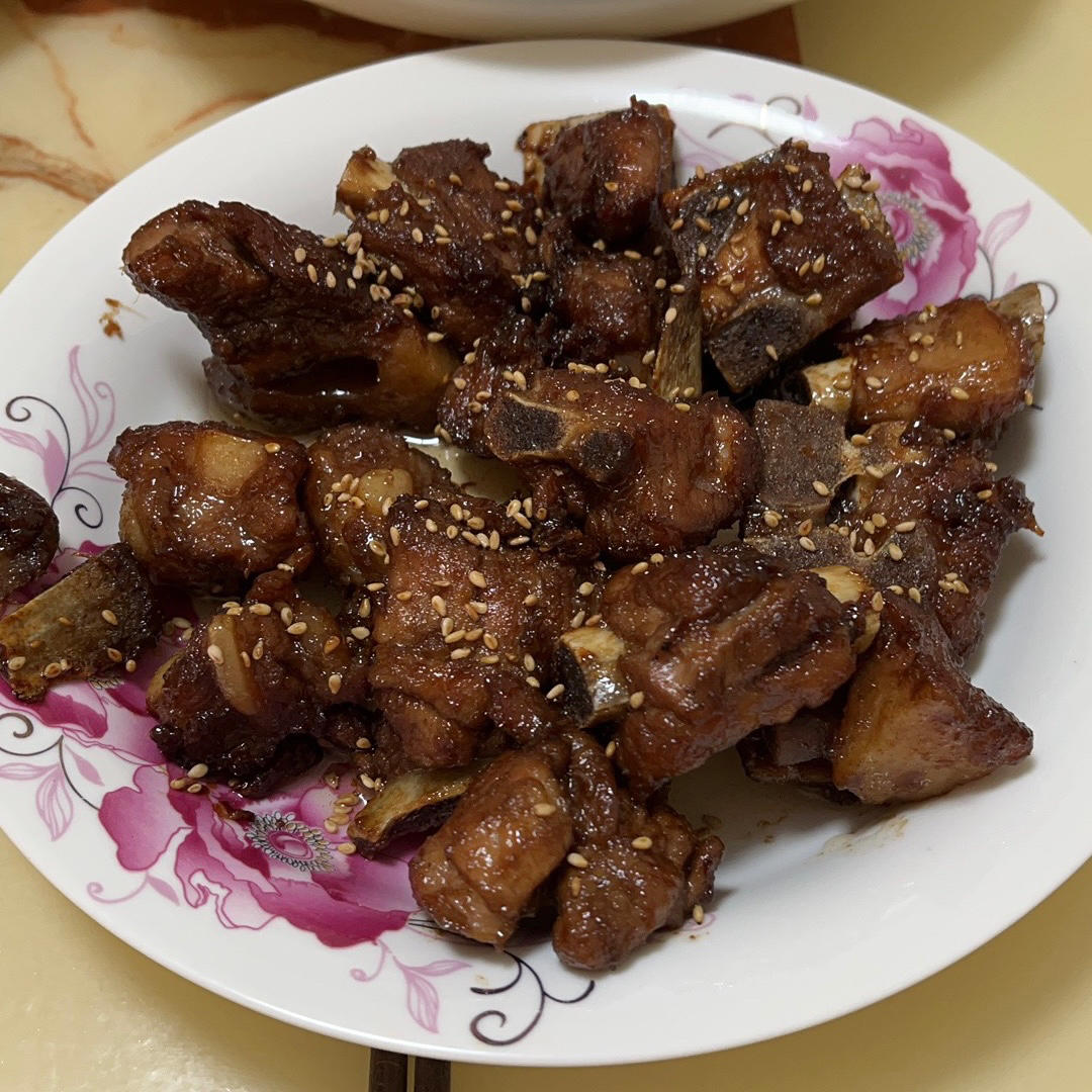 糖醋排骨/糖醋小排（不放油）（12345口诀做出正宗上海本帮）