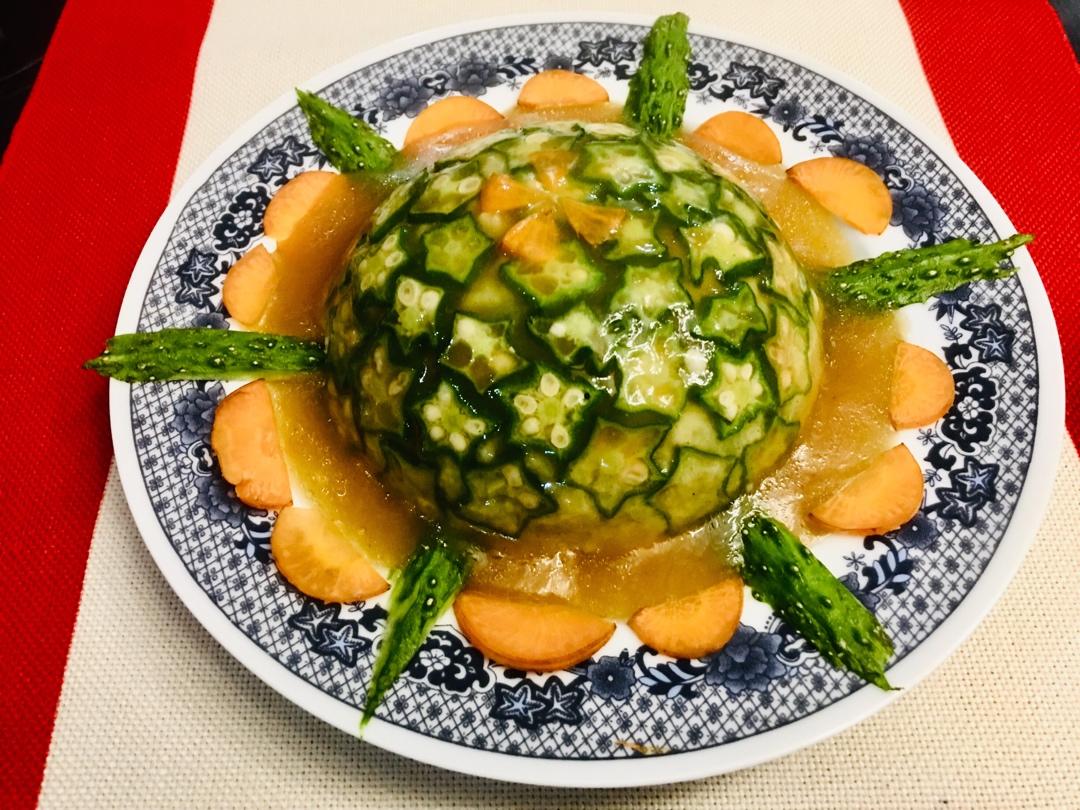 土豆泥秋葵