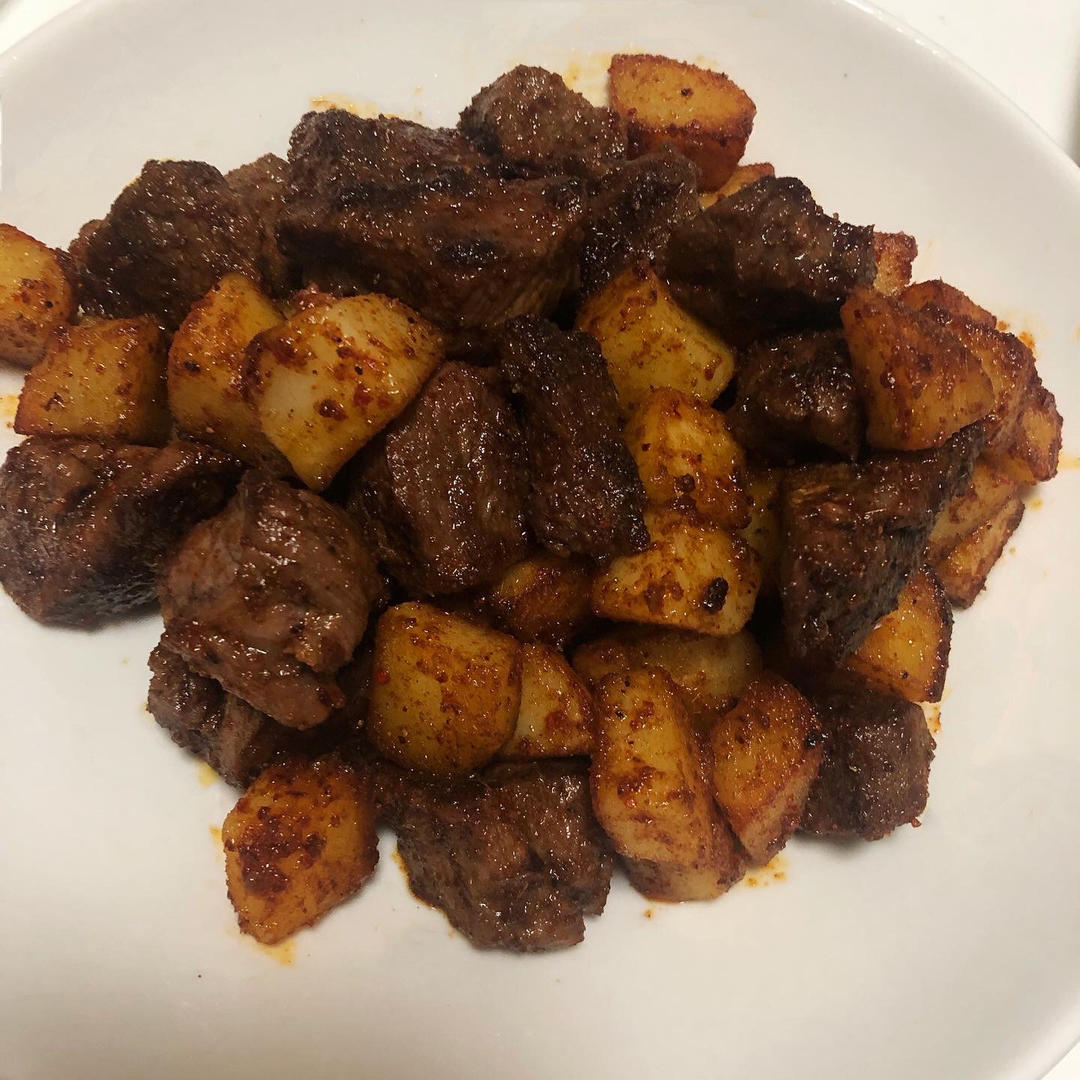 孜然牛肉土豆丁