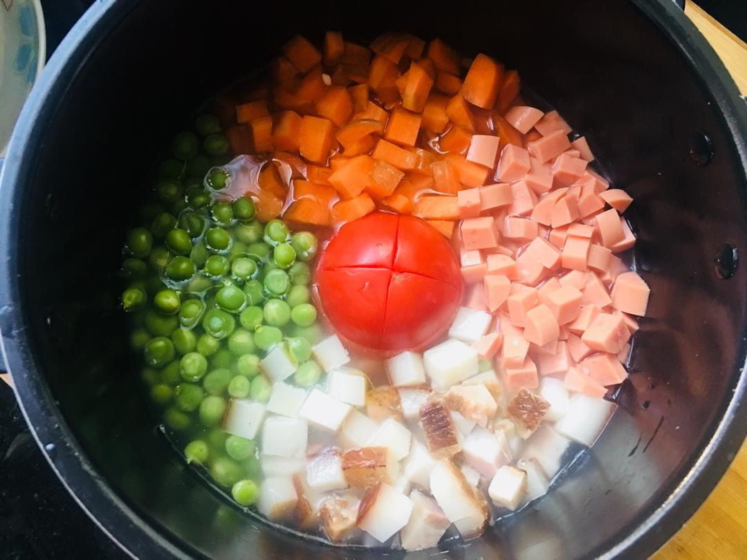 网红焖饭一只番茄饭