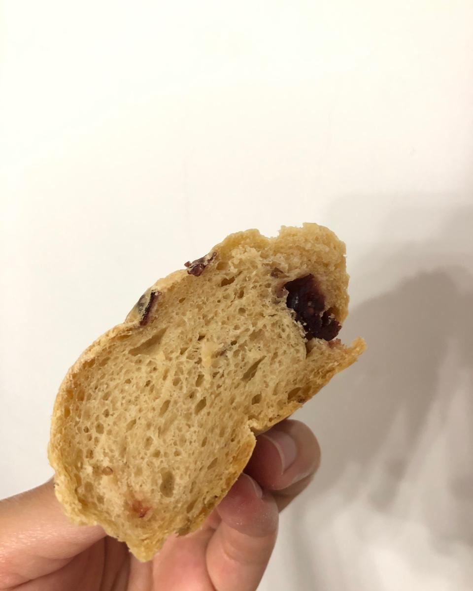 全麦蔓越莓软式欧包（免揉）