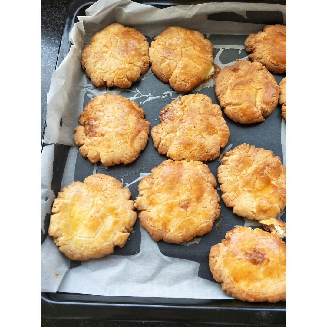 酥到不得了的桃酥的做法（不含泡打粉版）