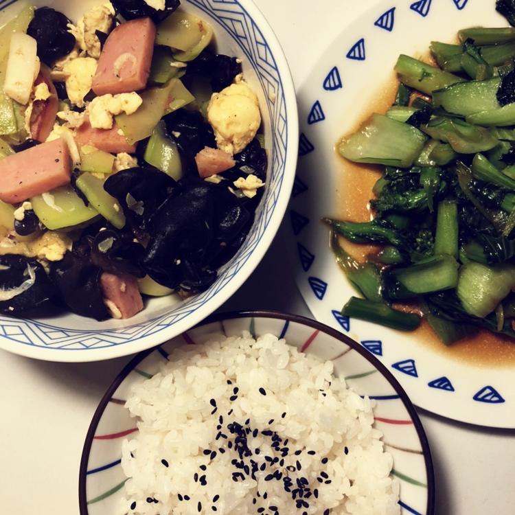 西葫芦炒鸡蛋