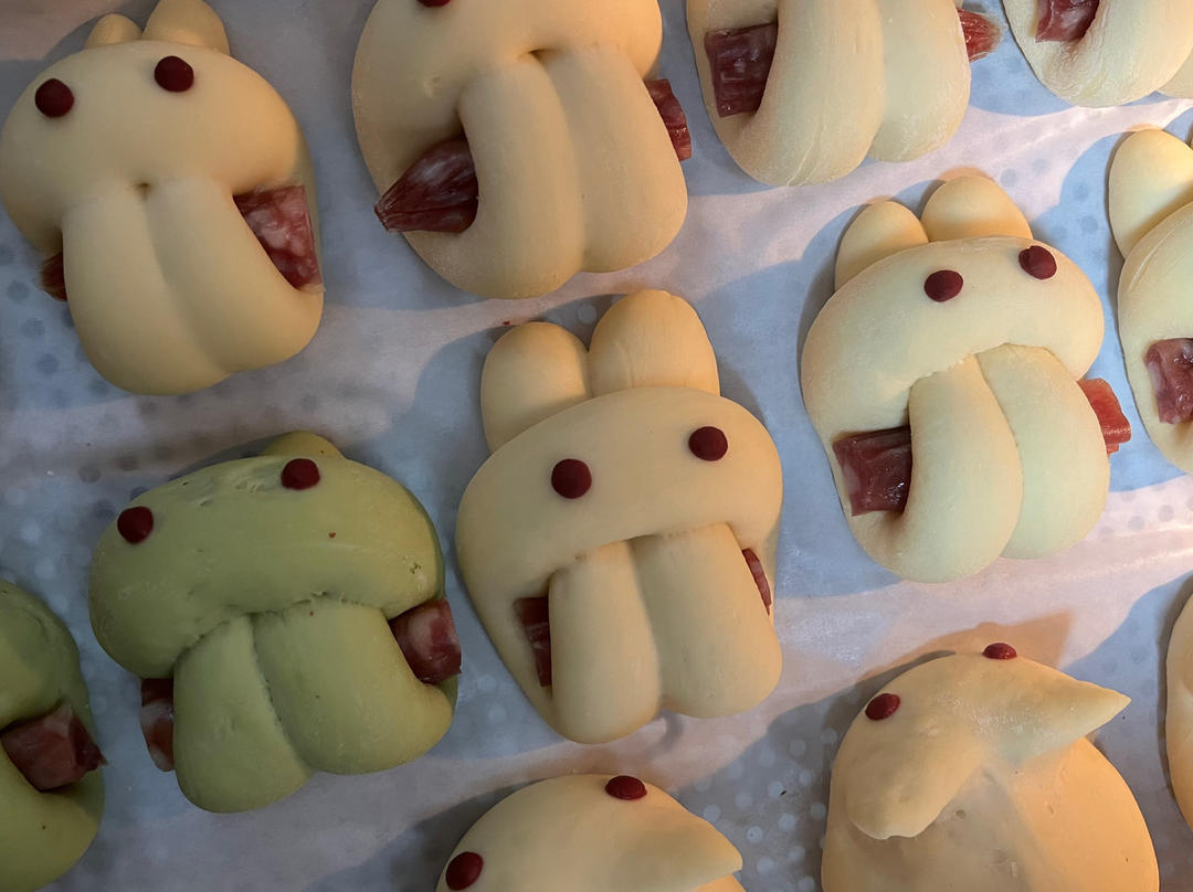 香肠兔子馒头卷