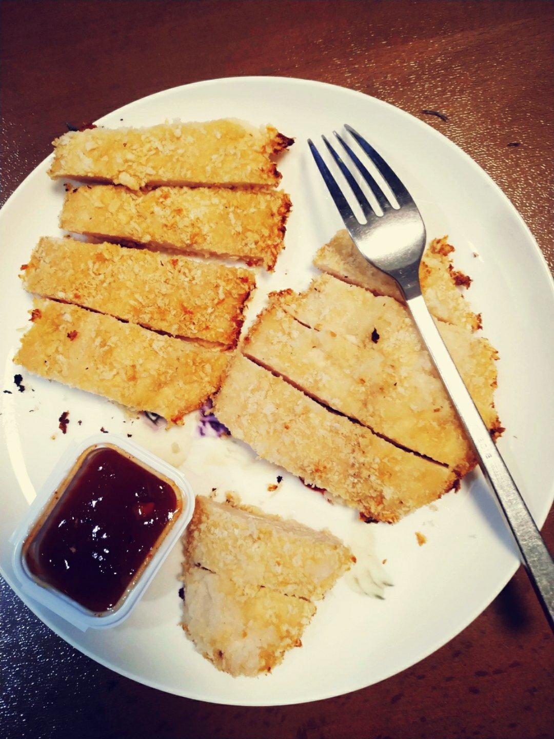 香酥烤鸡排（烤箱版不用油）