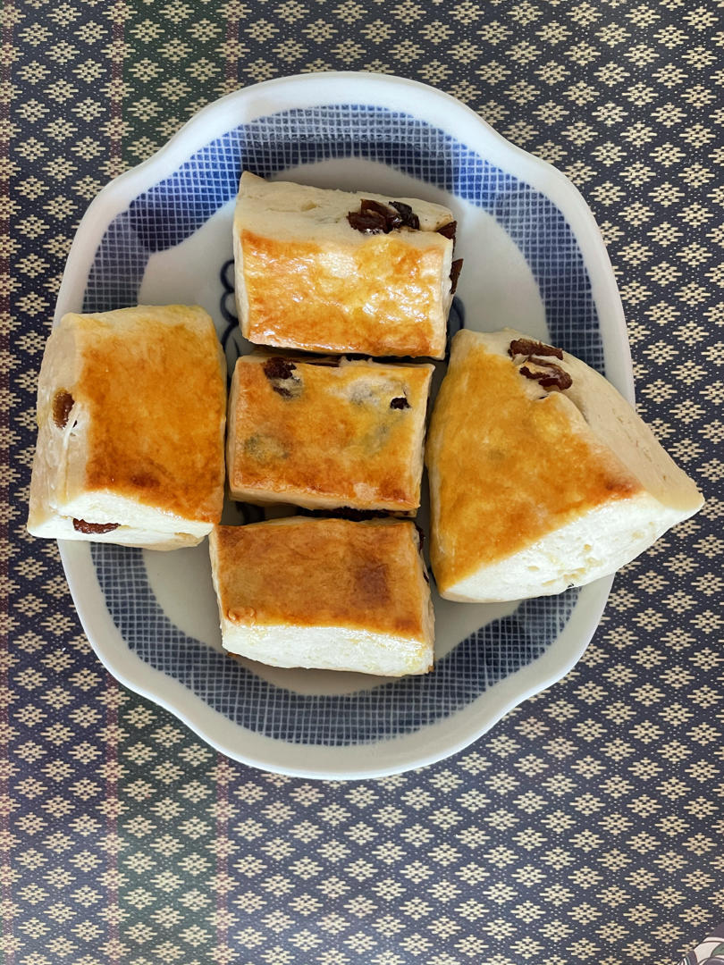 葡萄干司康（酵母版）
