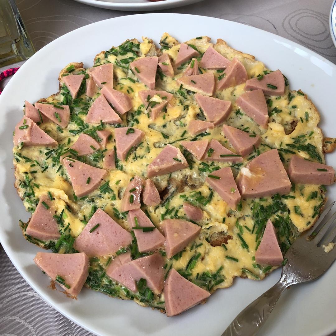 小葱煎蛋