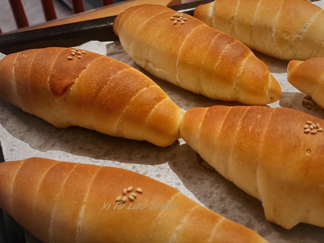 全麦盐面包卷｜日式海盐卷｜永远吃不腻