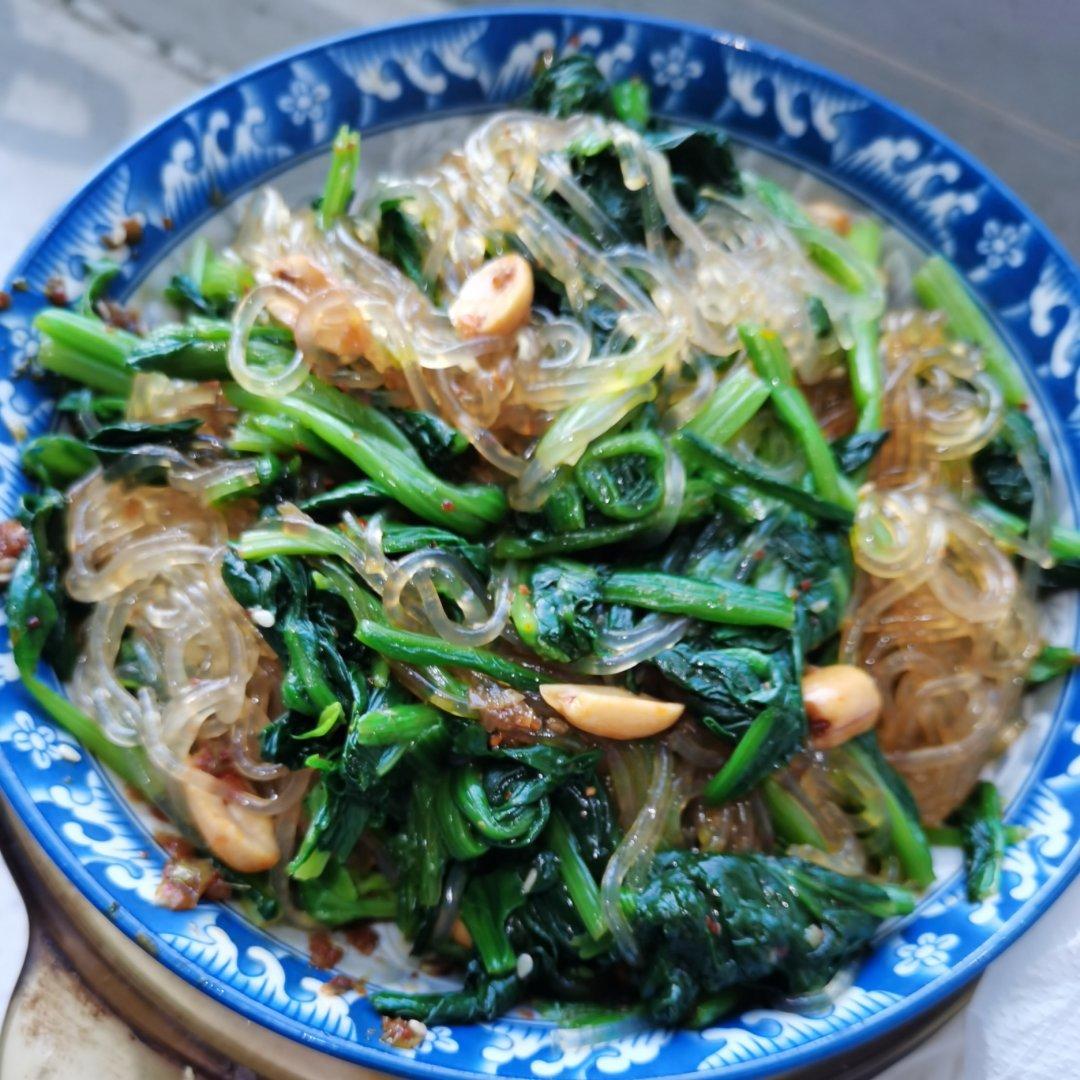 ‼️万能凉拌酱汁‼️菠菜这样做，好吃到哭