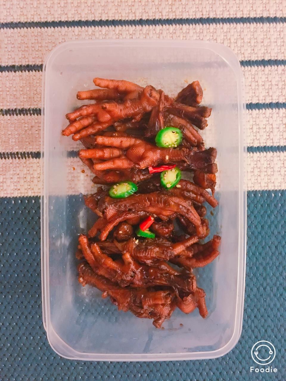 香辣卤鸡爪