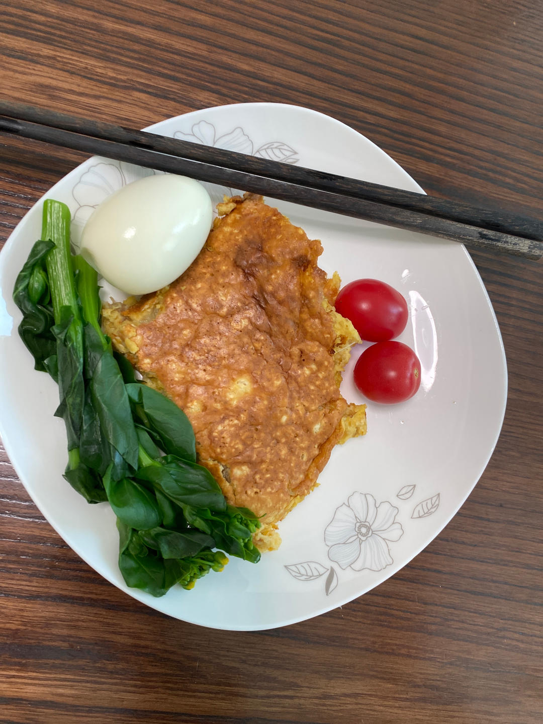 香蕉燕麦饼+香梨