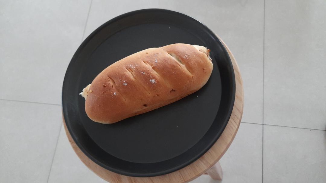 低脂低糖橄榄油红枣葡萄干核桃麻薯软欧🍞❤️👉