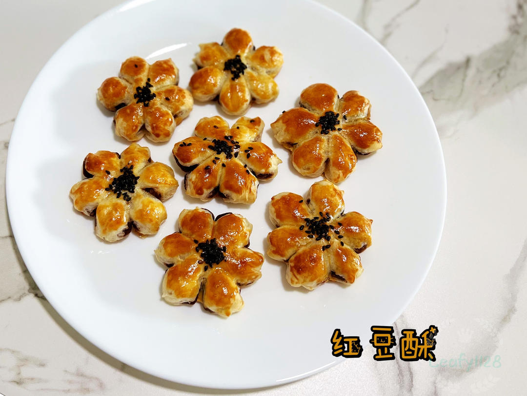 无需和面❗️懒人福音❗️蛋挞皮红豆千层酥