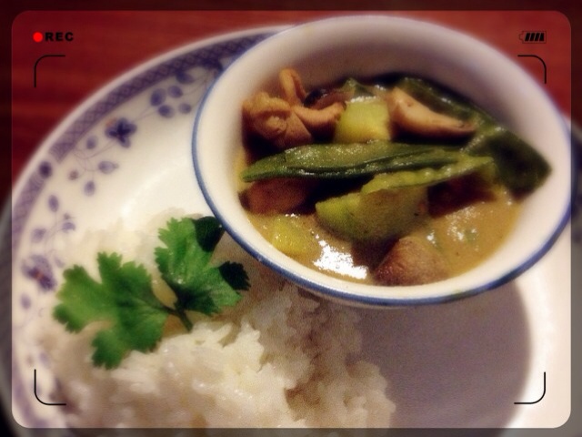 【曼食慢语】泰式绿咖喱鸡