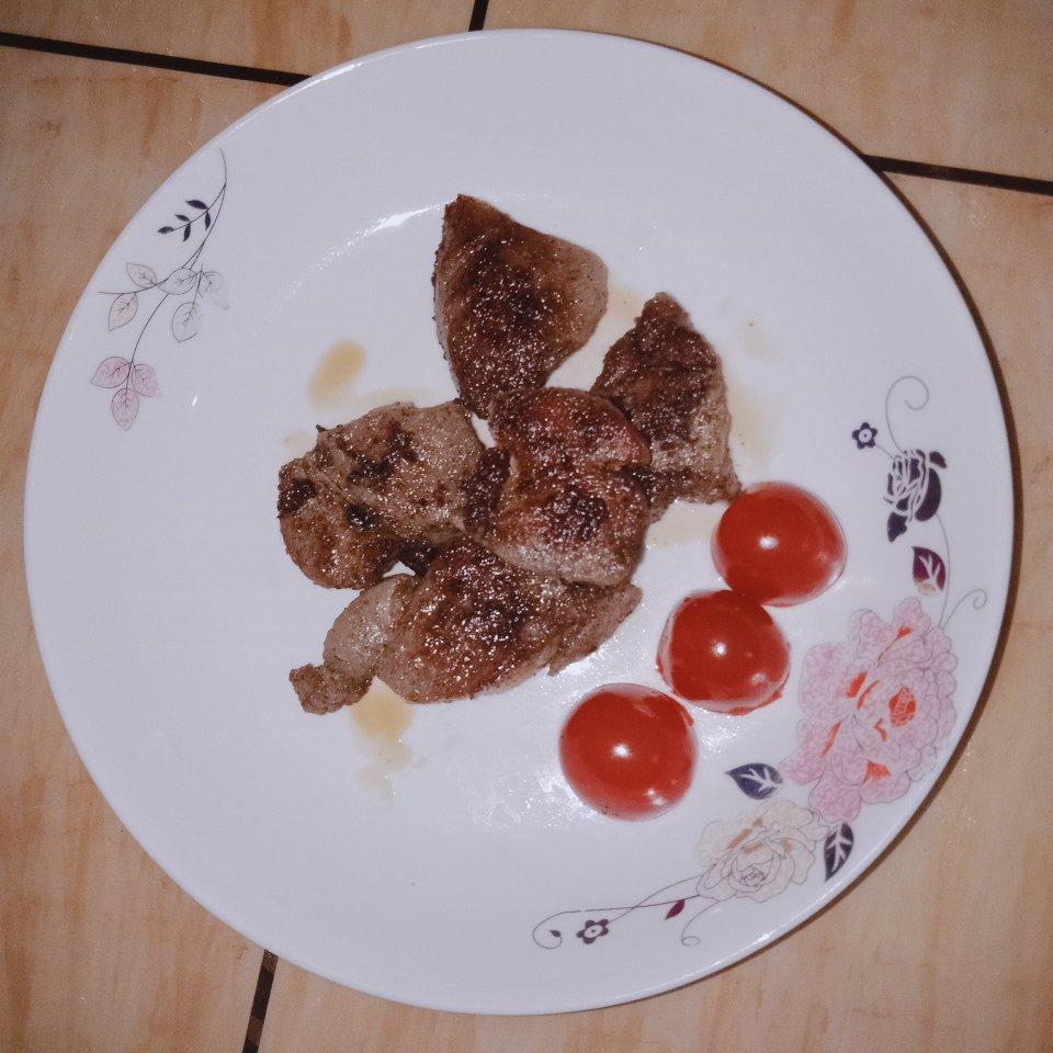 香煎梅花肉