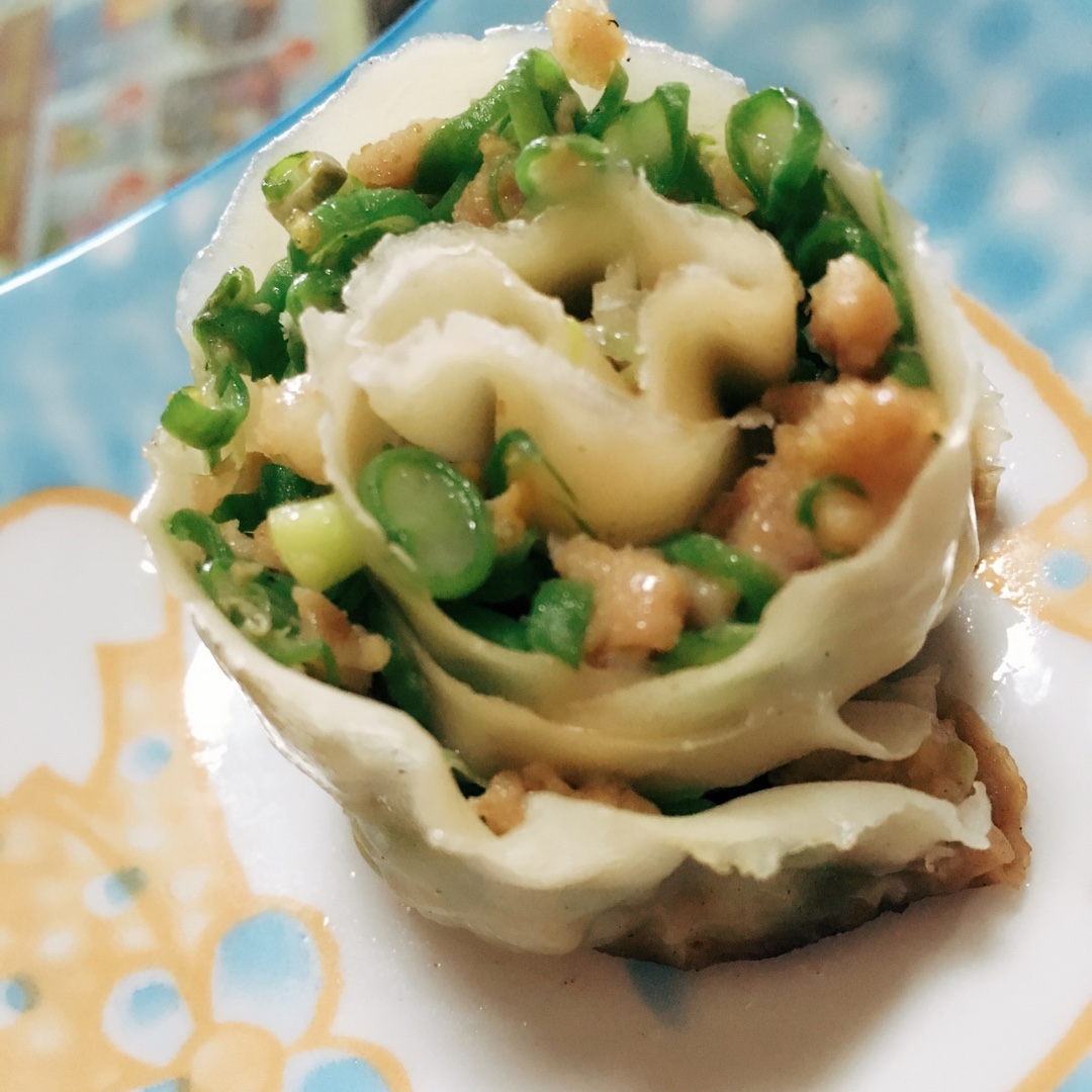 玫瑰花饺
