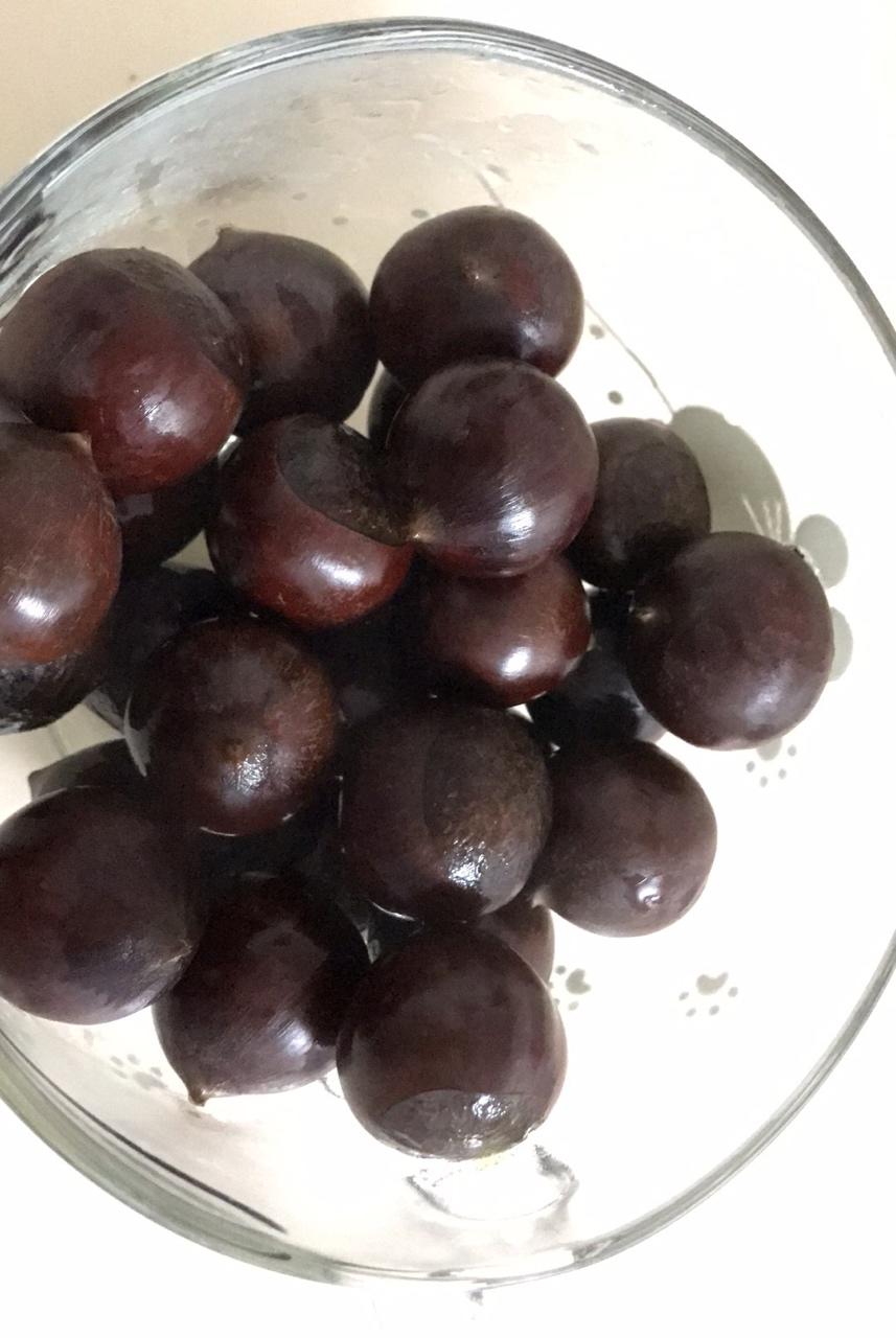 慵懒美丽的栗子